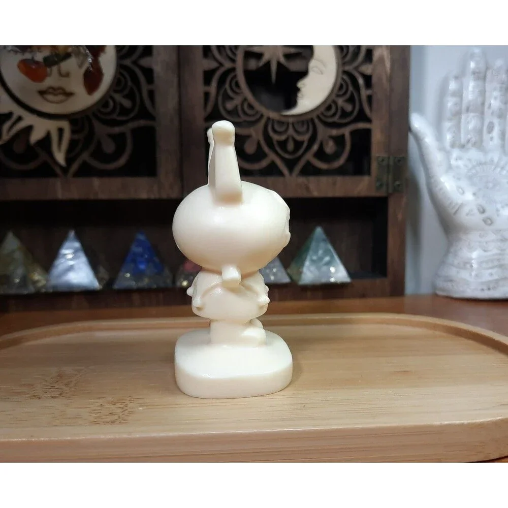 Hand Carved Kuromi Tagua Nut Figure